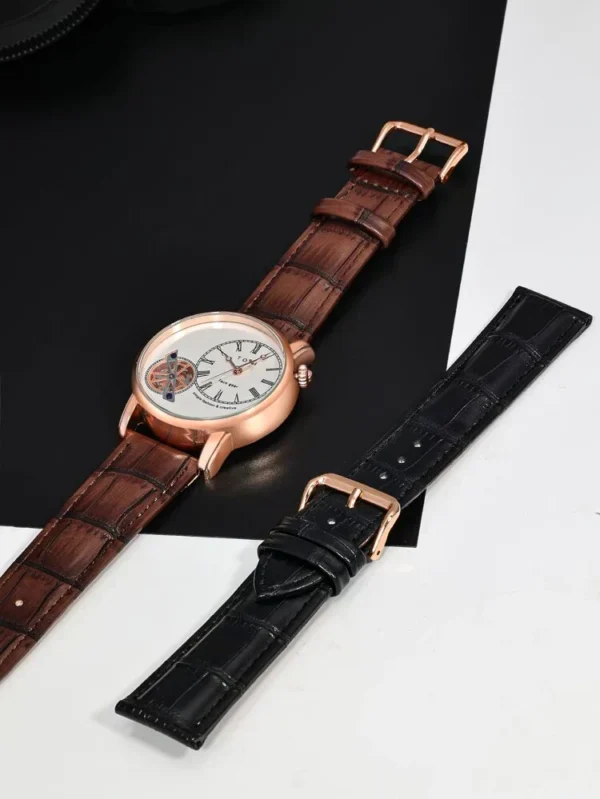Tomi t105 Face Gear Chronograph Luxury Watch - Image 3